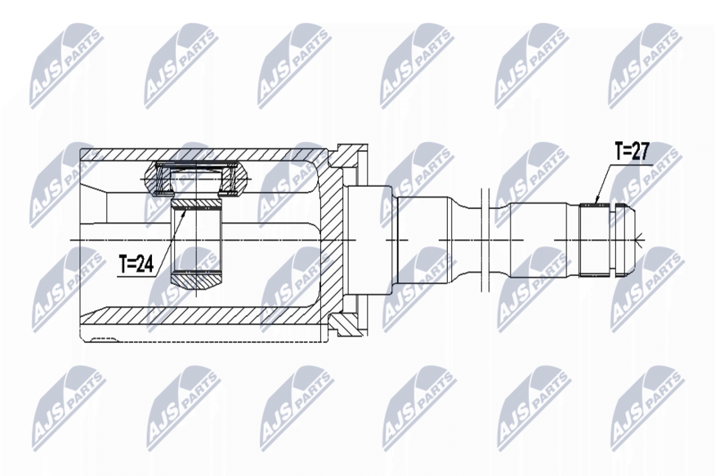 NTY NPW-BM-064 Joint Kit, drive shaft