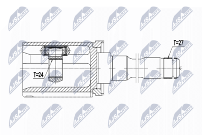 Joint Kit, drive shaft NTY NPW-BM-064