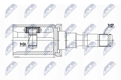 Joint Kit, drive shaft NTY NPW-BM-065