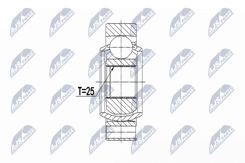 NTY NPW-BM-068 Joint Kit, drive shaft