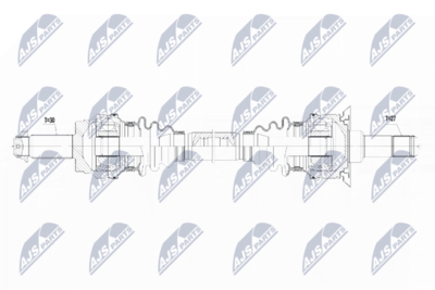 Drive Shaft NTY NPW-BM-069