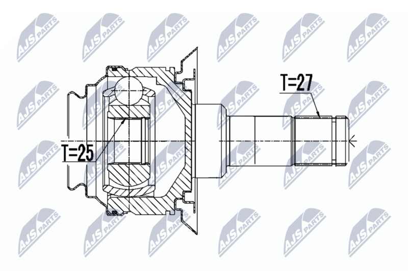 NTY NPW-BM-070 Joint Kit, drive shaft