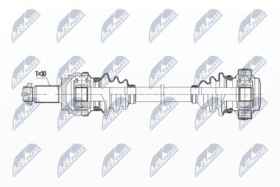 Drive Shaft NTY NPW-BM-071