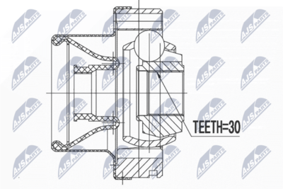 Joint, propshaft NTY NPW-BM-072