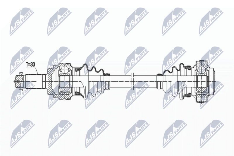 NTY NPW-BM-073 Drive Shaft