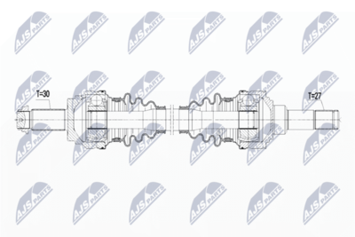 Drive Shaft NTY NPW-BM-075