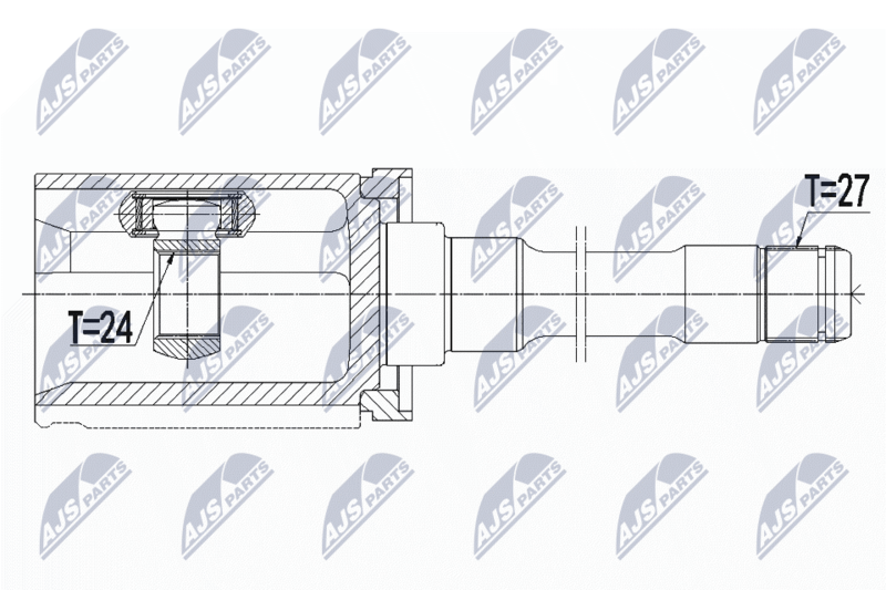 NTY NPW-BM-080 Joint Kit, drive shaft