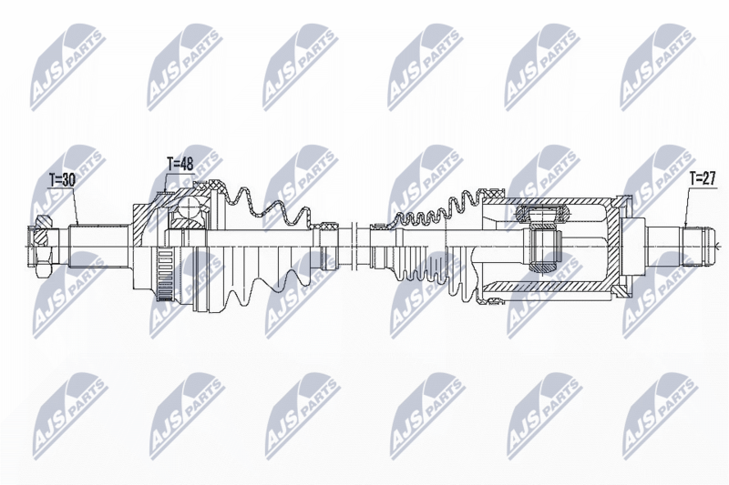 NTY NPW-BM-081 Drive Shaft