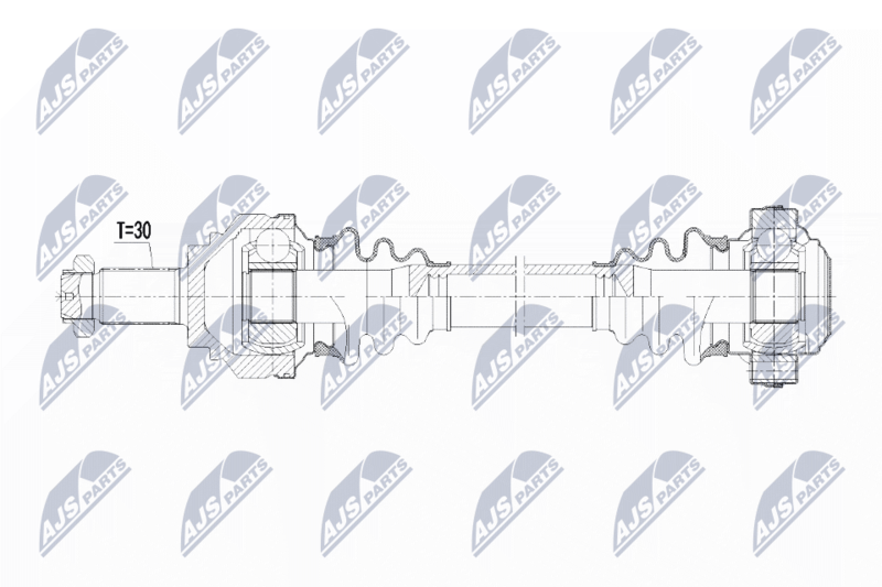 NTY NPW-BM-083 Drive Shaft