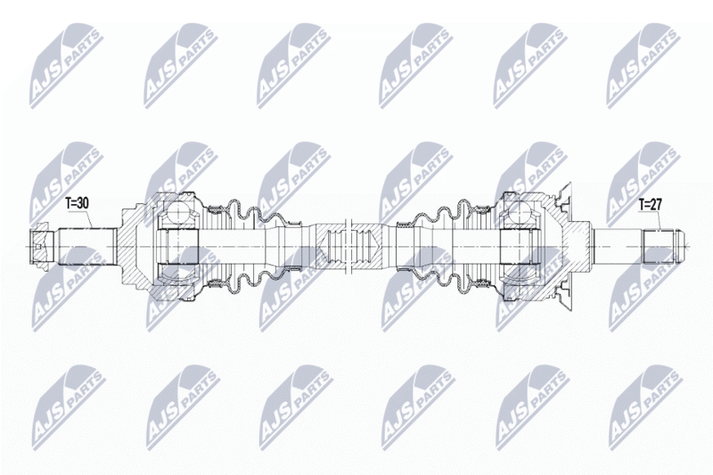 NTY NPW-BM-085 Drive Shaft
