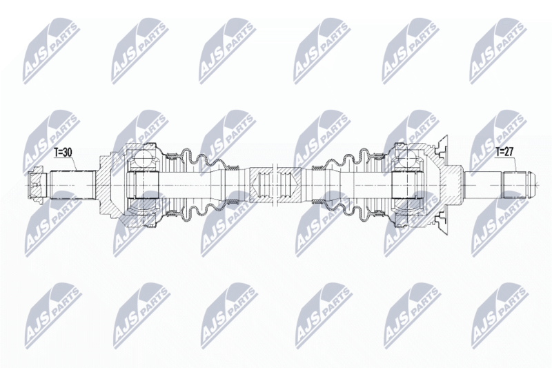 NTY NPW-BM-087 Drive Shaft