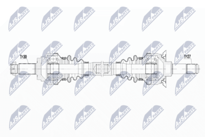 Drive Shaft NTY NPW-BM-087
