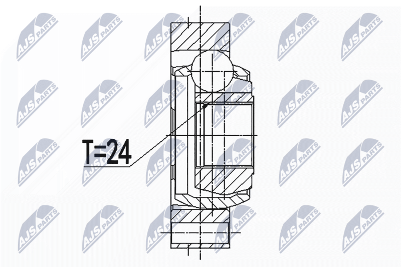 NTY NPW-BM-088 Joint Kit, drive shaft