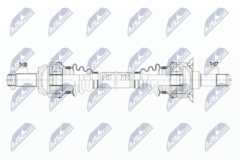 NTY NPW-BM-091 Drive Shaft