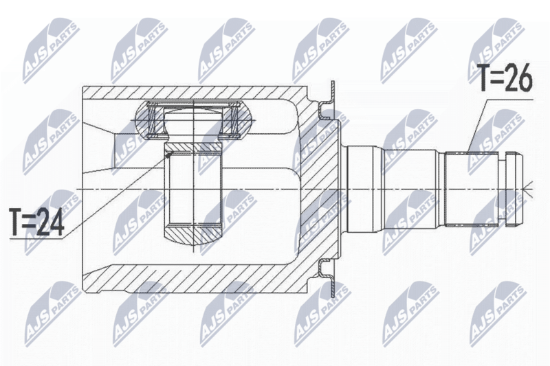 NTY NPW-BM-092 Joint Kit, drive shaft