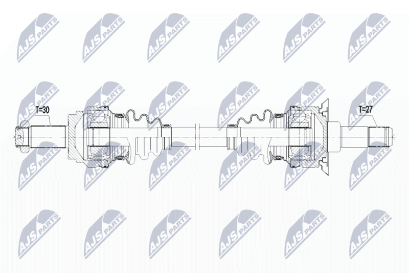 NTY NPW-BM-095 Drive Shaft