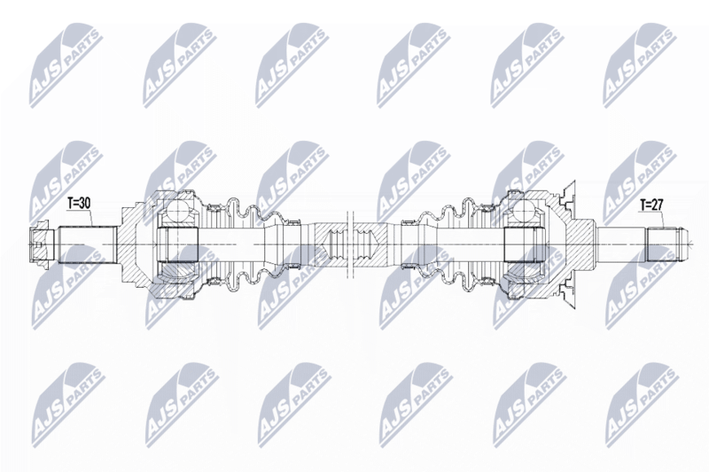 NTY NPW-BM-101 Drive Shaft