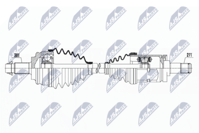 Drive Shaft NTY NPW-BM-115