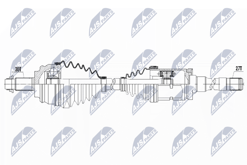 NTY NPW-BM-117 Drive Shaft