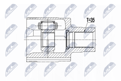 Joint Kit, drive shaft NTY NPW-BM-122