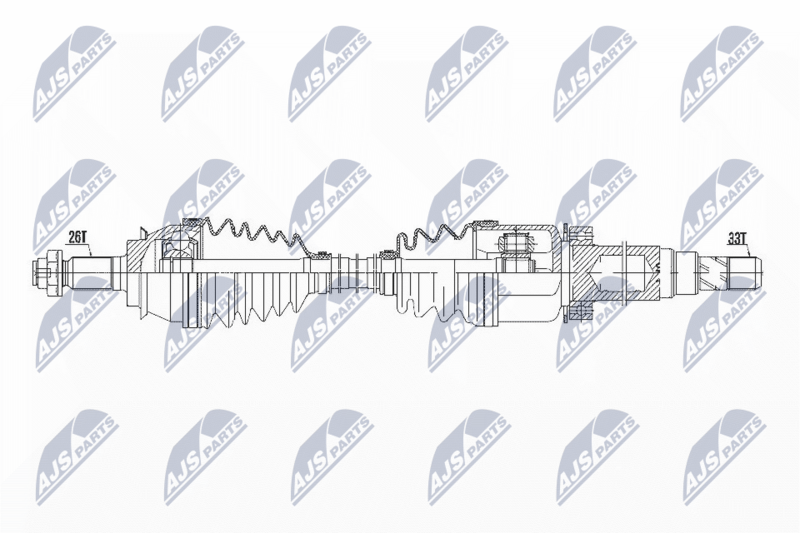NTY NPW-BM-131 Drive Shaft