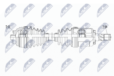Drive Shaft NTY NPW-BM-133