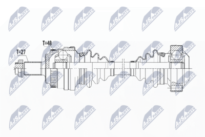 Drive Shaft NTY NPW-BM-147
