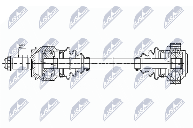 NTY NPW-BM-149 Drive Shaft