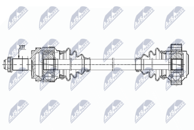Drive Shaft NTY NPW-BM-149