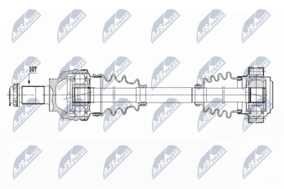 Drive Shaft NTY NPW-BM-150