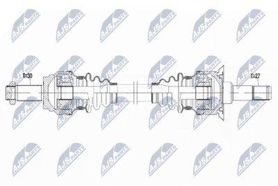 Drive Shaft NTY NPW-BM-159