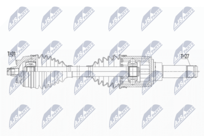 Drive Shaft NTY NPW-BM-165