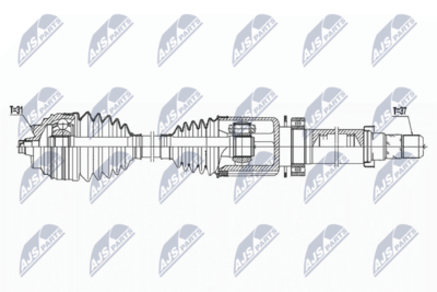 Drive Shaft NTY NPW-BM-167