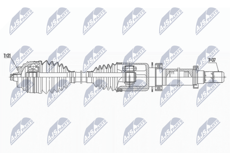 NTY NPW-BM-172 Drive Shaft
