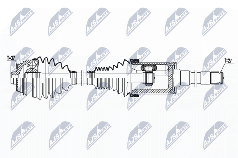 NTY NPW-BM-180 Drive Shaft
