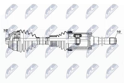 Drive Shaft NTY NPW-BM-180