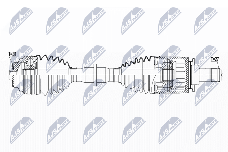 NTY NPW-BM-181 Drive Shaft