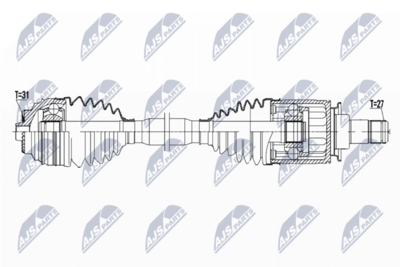 Drive Shaft NTY NPW-BM-181