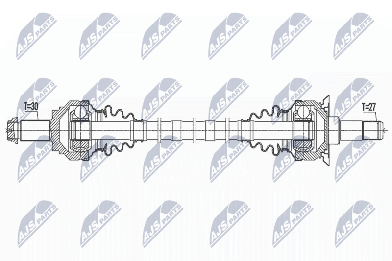 NTY NPW-BM-189 Drive Shaft