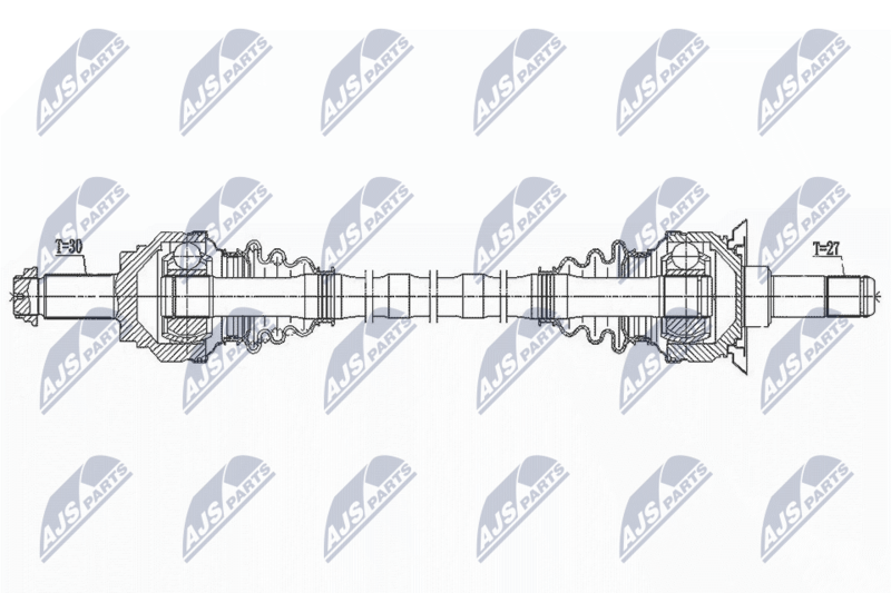 NTY NPW-BM-191 Drive Shaft