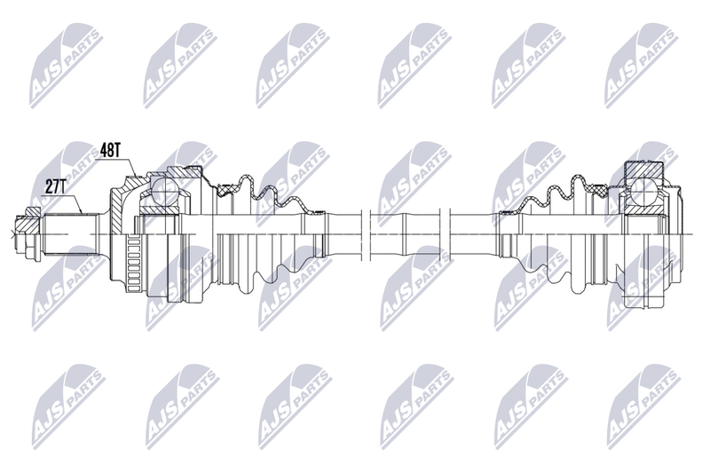 NTY NPW-BM-201 Drive Shaft