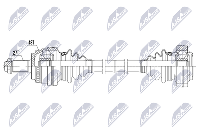 Drive Shaft NTY NPW-BM-201