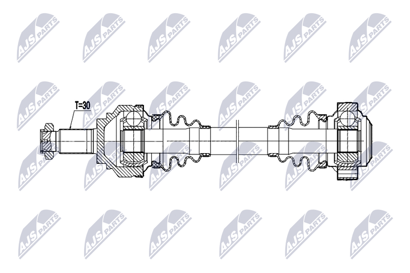 NTY NPW-BM-202 Drive Shaft