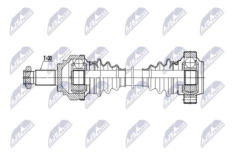 NTY NPW-BM-207 Drive Shaft