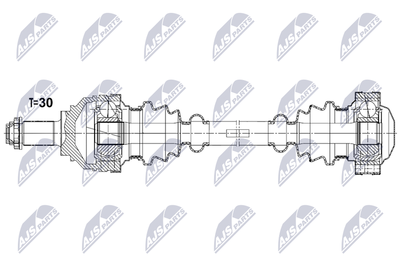 Drive Shaft NTY NPW-BM-210