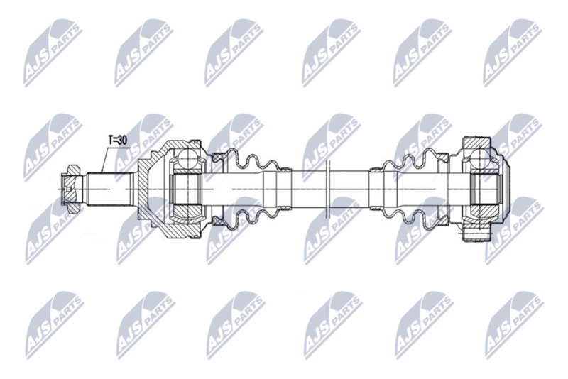 NTY NPW-BM-211 Drive Shaft