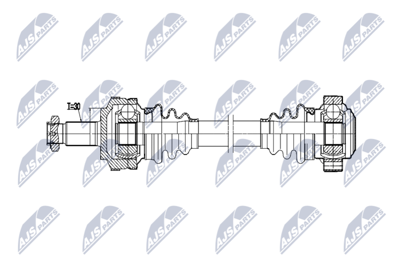 NTY NPW-BM-215 Drive Shaft