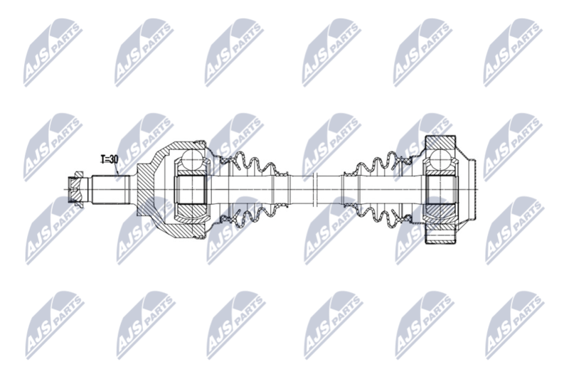 NTY NPW-BM-218 Drive Shaft