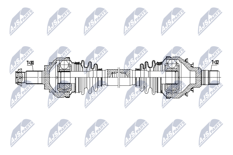 NTY NPW-BM-219 Drive Shaft