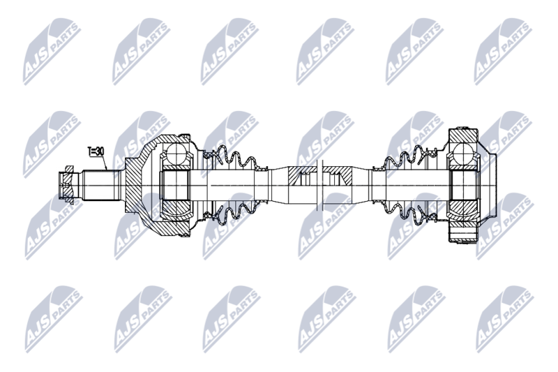 NTY NPW-BM-221 Drive Shaft